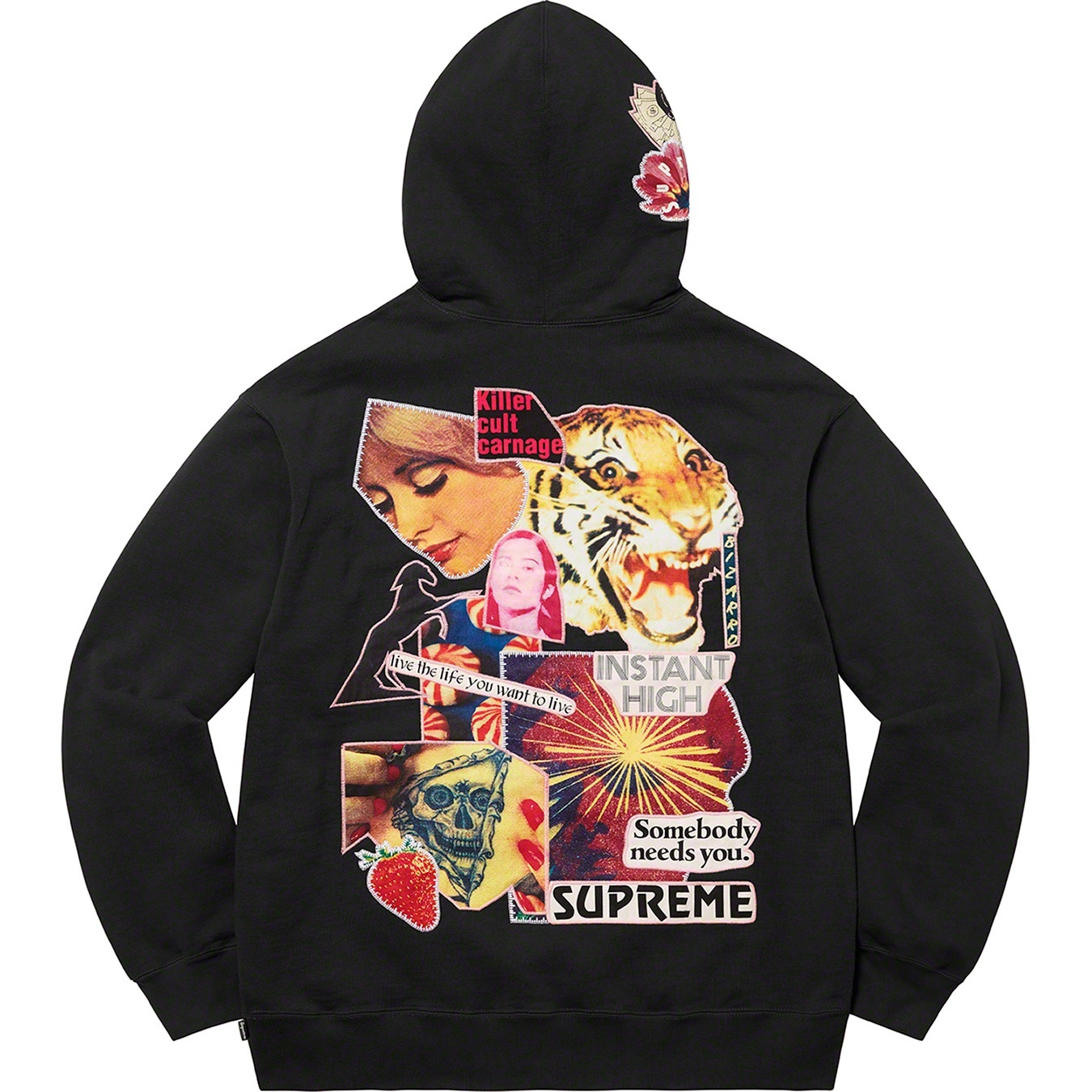 Instant High Patches Hooded Sweatshirt view 13